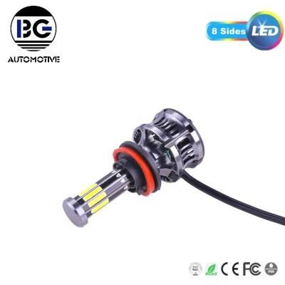 Head Lamp Headlight Aluminum H4 H7 H11 LED Car Bulb