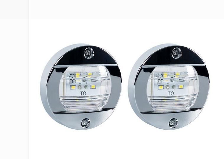 Round Marine Boat LED Stern Lights Waterproof IP67 Cabin Deck Courtesy Light