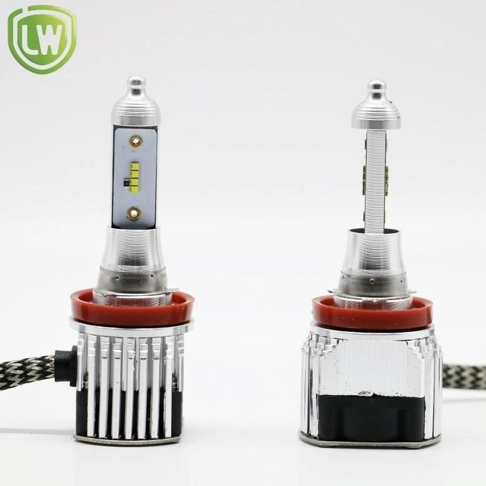 Auto LED Lighting System Car Headlight Bulb H9 H10 H16 H11b H11 6000K LED Fog Lights