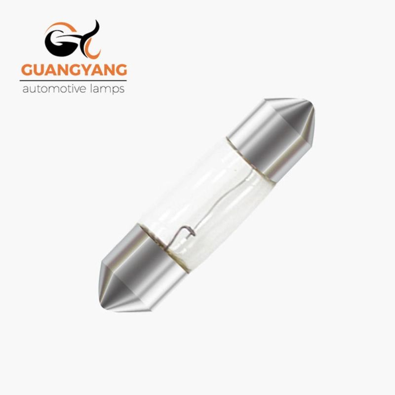 C5w 12V5w 31mm 36mm 39mm 41mm*10mm Clear Mini Driving Light Bulb Auto Turn Light Auto Halogen Bulb