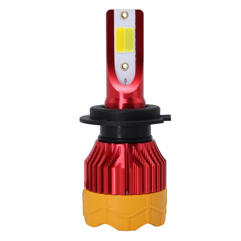 Wholesale Three-Color 2PCS K5 6500K LED H7 H4 H1 H11 9005 Auto Car Headlight Bulbs 8000lm 48W/Pair Customized Zes Chips Automotive Lamps