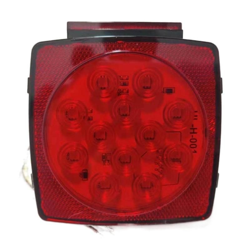 12LED Square Trailer Tail Lights