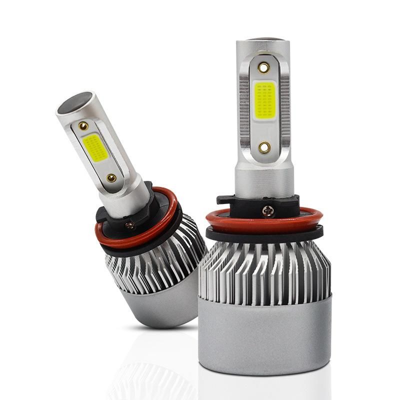 S2 High Power H1 H3 H13 H11 9004 880 9007 H7 H4 High Low Beam Auto Fog Light 6500K 8000lm LED Car Headlight