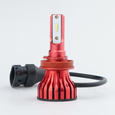 Weiyao V28 Bulb 6000K 6500lm Light 1860 Chip H11 6500lumen 45W Car Auto LED Headlight LED