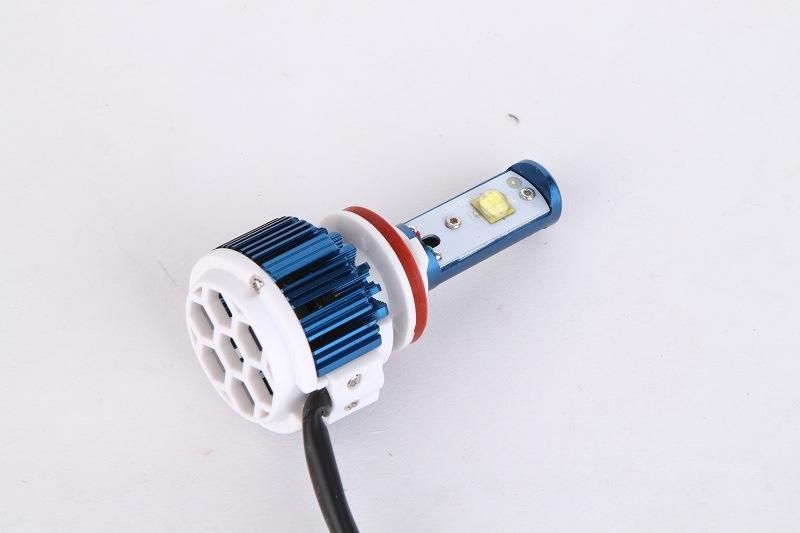 Customized Sky Blue V16 Brightest LED Headlight Kit12V/24V Auto Headlamp H1 H3 H7 H8 H9 H11 Hb3 Hb4 9005 9006 Headlight Auto Lamps