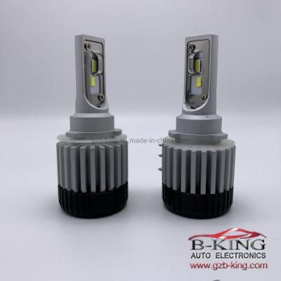 30W 6000lm Canbus Fan Built in H15 Car LED Headlight with DRL