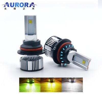 New Arrival Mustang Headlights Fan Design Zes Chips Outdoor Auto Headlight