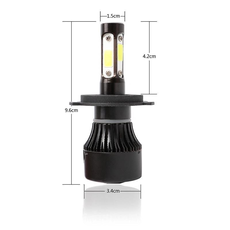 Atom Mini Driving Light 4000lumen Custom Headlight 12V DC Electric Vehicle Headlights 25W 4sides LED Light