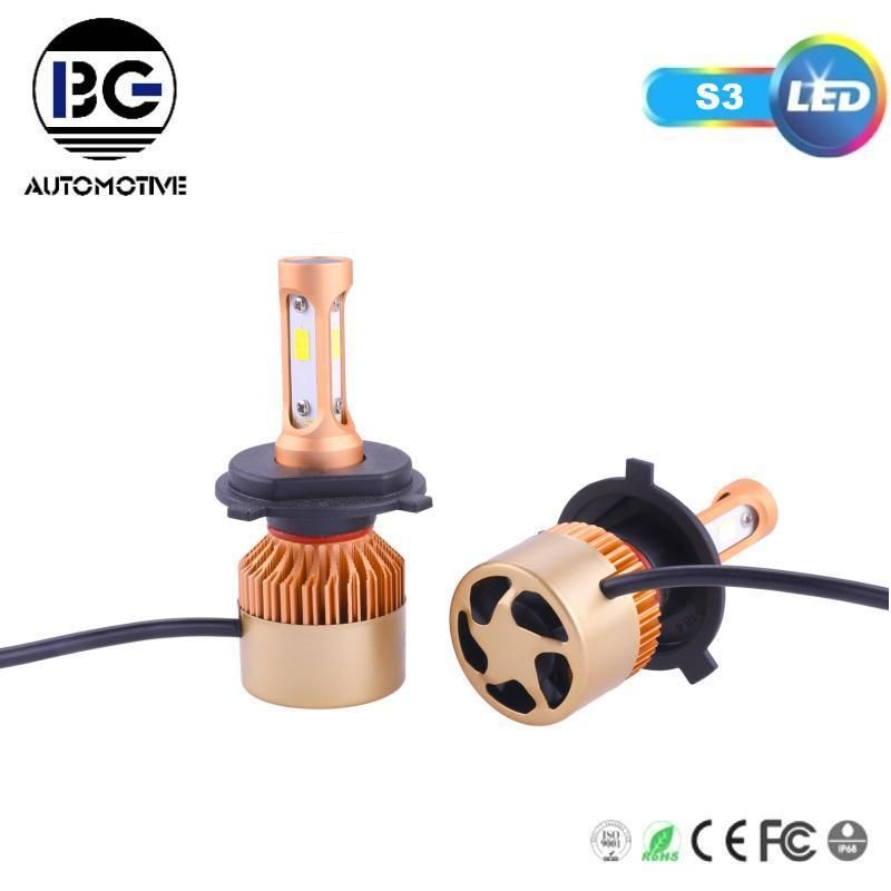 High Power S3 LED H4 Headlight Bulbs Super Bright H7 LED Auto Car 881 H13 H1 H3 9005 9006 880 H11 H7 H4 LED Headlight Bulb