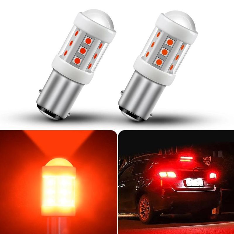 High Quality 3030 Chip 7W Ceramic Car LED Light Bulbs 1156 1157 LED Brake Light Reverse Light for Car