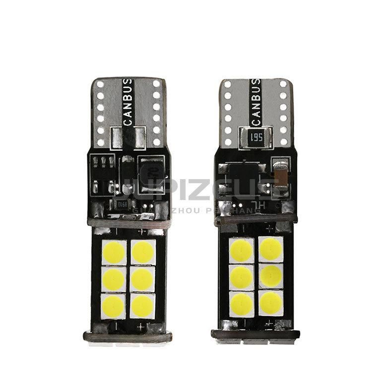 T10 Width Lamp 3030-15SMD Canbus Car Instrument Light License Plate Light