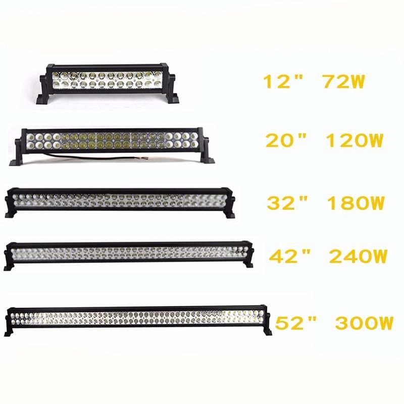 Use Epistar Chip 120W Offroad LED Light Bar