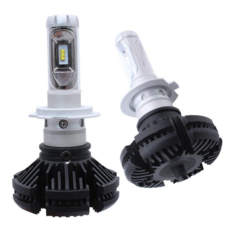 Auto Lighting Wholesale X3 H7 Series High/Dipped Beam12V 24V H7 LED Headlights H4 LED Bulb Car Light 6000K 12000lm Headlight