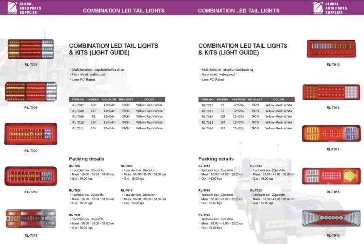 Superior Quality Truck LED Lamp Truck LED Light Trailer LED Lamp Trailer LED Light Over 5000 Item