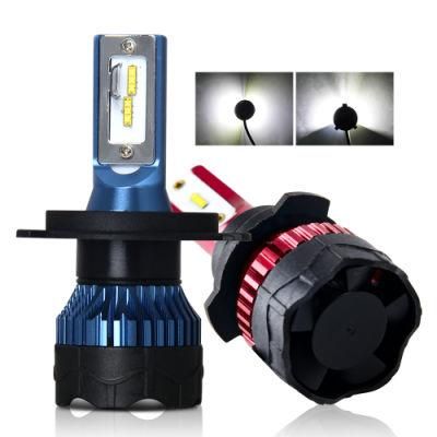 72W 20000lm High Power 12V 24V H4 H11 H1 9005 9006 LED H4 LED H7 LED Headlight