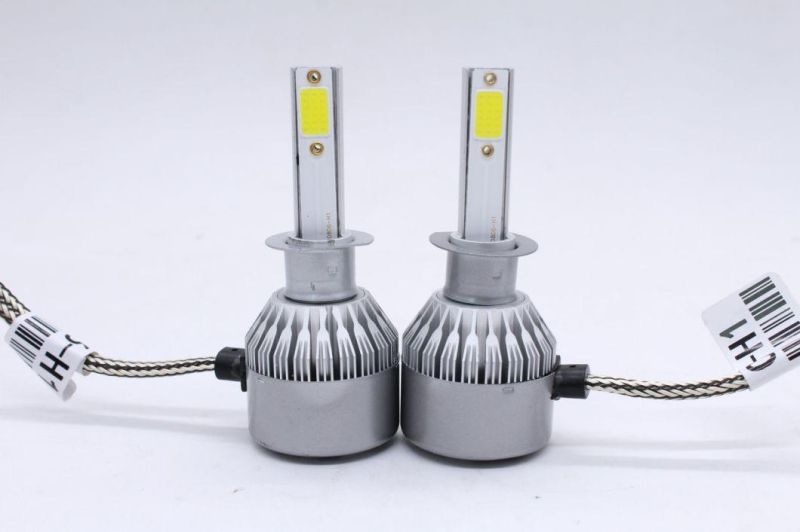 Wholesale Super Bright 12V 24V H1 C6 LED Headlight Bulbs