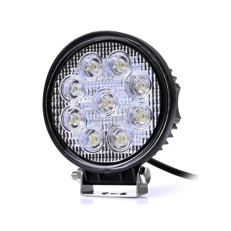 Factory Wholesale Price 27W Waterproof IP68 High Quality LED Work Light