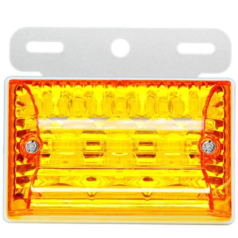 24V 20 LED Side Marker Lights Car External Lights Signal Indicator Lamps Warning Tail Light 3 Modes Trailer Truck Lorry