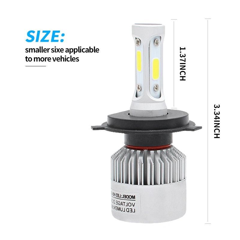 Auto Parts and Car Accessory with High Quality LED Trip Light 8000lm and Auto Bumper (9004 9005 9006 9007 9012)