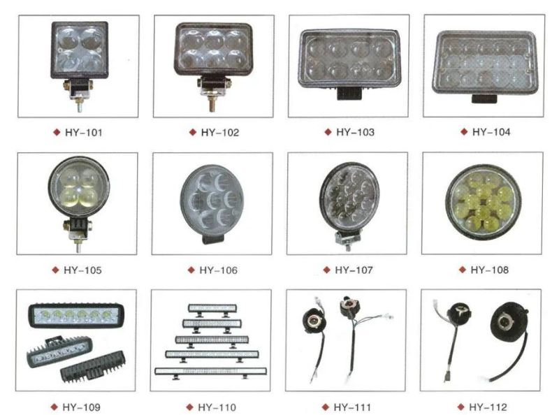 Motorcycle Parts Lighting System 12LED 12V Flash Lamp LED Lights