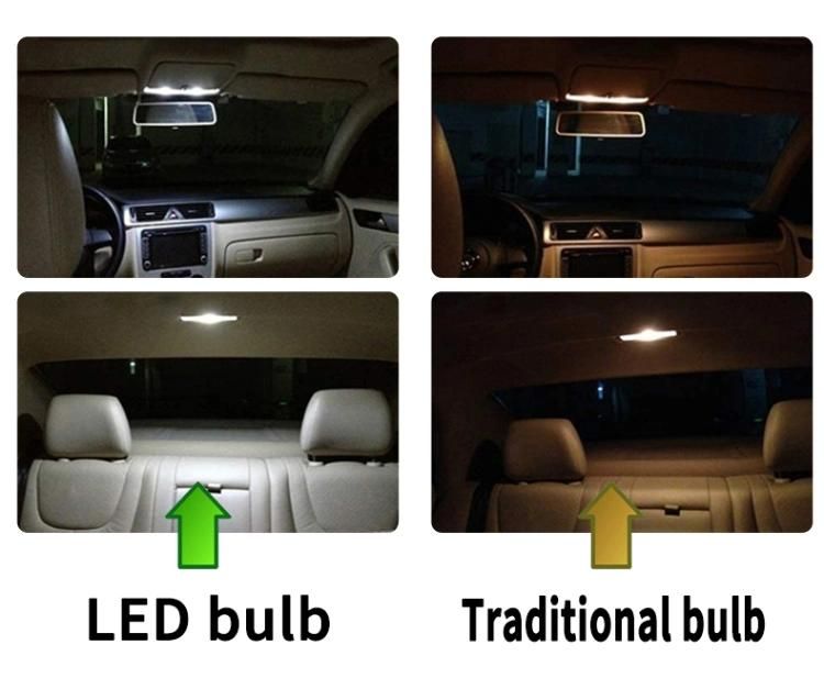 42mm Festoon LED Interior Car Lights Dome License Plate Lights