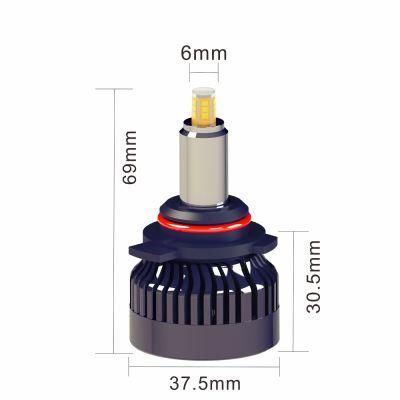 H1 H7 H11 LED 70W/Pair Projector Lens Car Headlight H8 H9 9012 Hir2 9005 9006 Hb3 Hb4