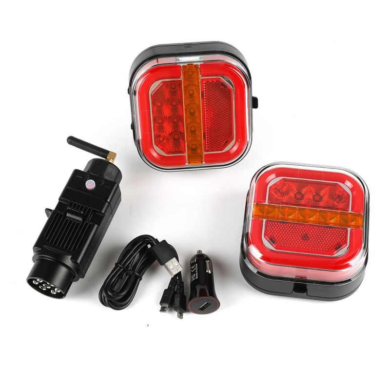 Hot Promotion Tail Lamp High Brightness Wireless Magnetic LED Light for Tail Trailers