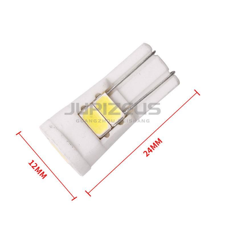 7000K-8000K 0.12A 5630 12V 120lm T10 6SMD Clearance Lamp Ceramic T10 Lights