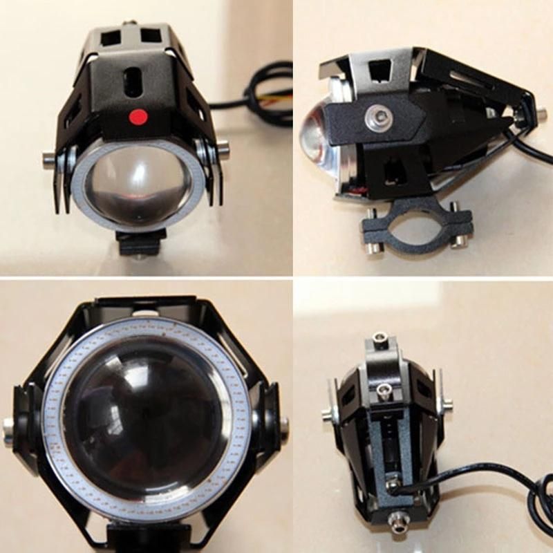 Good Price LED Headlight Motorcycle LED Headlight 125W 10000lm 6000K/6500K 9-32V CREE Chip Motorcycle LED Headlight Driving Moto Spotlight