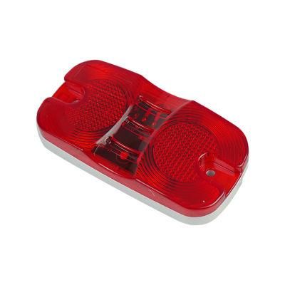 Manufacture DOT 12V Red Rear Position Signal Clearance Marker Lights LED Truck Trailer Lamp