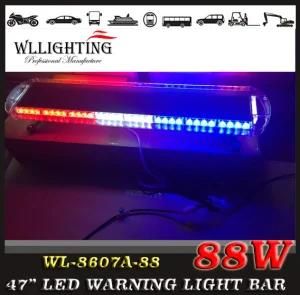 Police Car Lightbar 1200mm 88W Red Blue