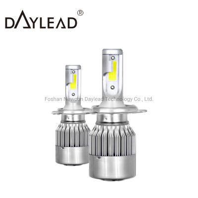 H1 H3 H7 H11 9005 9006 C6 LED Light H4 Auto LED Headlight