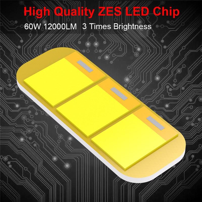 F2 Car LED Headlight Bulb H1 H4 H7 H11 F6 LED Head Lamp COB Zes Csp CREE Chip 12V Auto Lamps