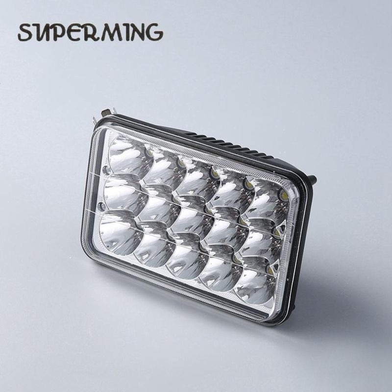 4X6 Faros LED 45W LED Headlight for Auto High Quality LED Work Light