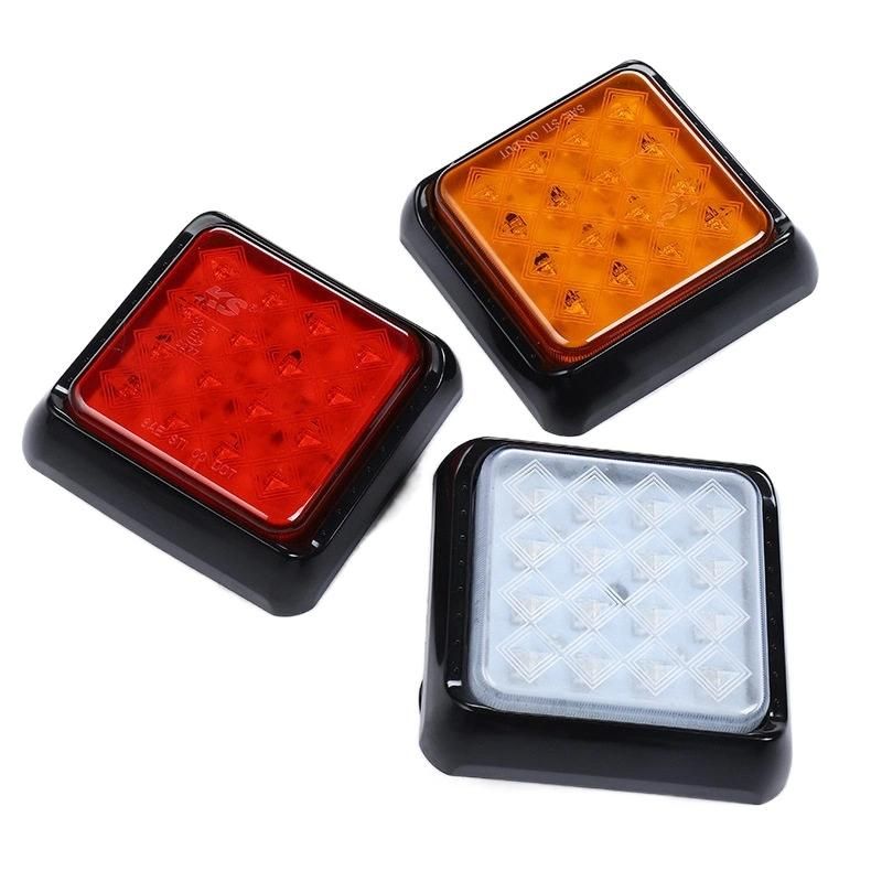 72/32PCS LED Combination Trailer Light with Reflector