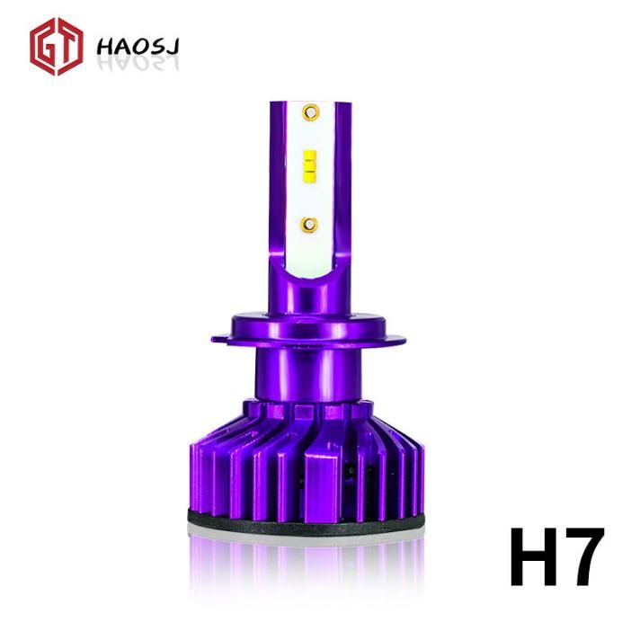 F2 Series 2 PCS LED H7 H4 Headlight Bulbs H1 H3 H8/9/11 9005/Hb3 9006/Hb4 9012 5202 880/881 H13 9007 9004 6500K Car Light 12V Auto Lamps