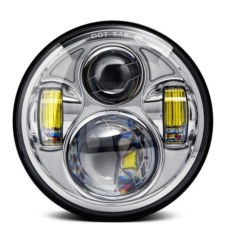 5.75" LED Headlight for Harley Sportster 5-3/4" Motorcycle Projector 40W 5.75 Inch LED Motorcycle Headlight