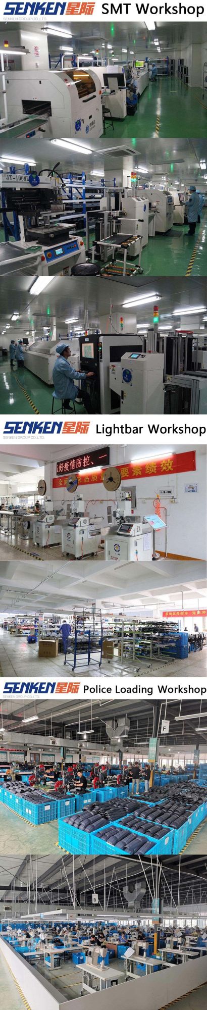 Senken LED Police Siren Lightbar Emergency Light Bar for Middle End Special Vehicle