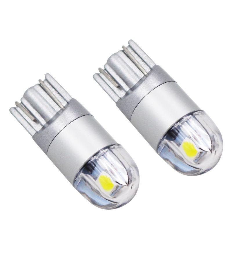 T10LED Car Light Bulbs White 168 501 W5w LED Lamp T10 Wedge 3030 2SMD Interior Lights 12V 6000K Parking Lamp Bulbs