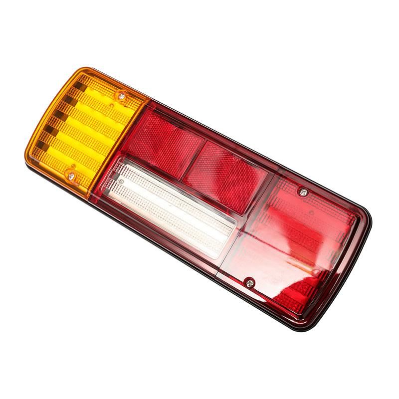 24V LED Truck Trailer Tail Lamp with Turn/Brake/Reverse/Indicator/Number Plate Function