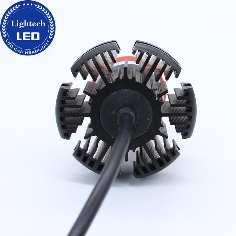 Ultra-Bright 50W Zes 6000lm LED Motorcycle Headlight Kit H4 H7 H13 H11 X3 Car LED Lighting Auto Parts