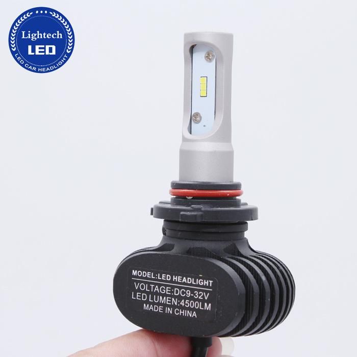 Auto Car Head Light S9 H4 H11 9006 Fanless H7 LED Headlight Bulbs