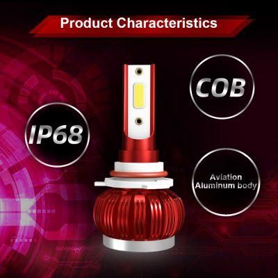 LED Car Headlight H4 H7 H11 H8 Hb4 H1 H3 9005 Hb3 Auto S2 Car Headlight Bulbs 72W 8000lm Car Accessories 6500K 4300K 8000K LED Fog Light