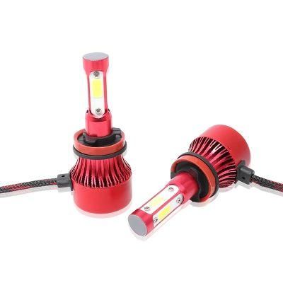 Hot Sale High Quality Red Car Motorcycle Truck Light LED Headlight IP67 Waterproof X7 H4 H7 H11