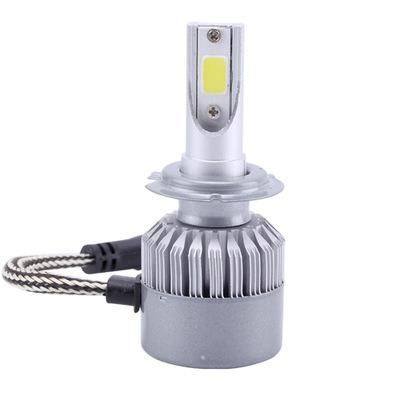 C6 New Super Bright LED Car Headlight Low Beam High Beam Headlight H4 H3 H11 9005h3 Bulb Car Lamp Manufacturer