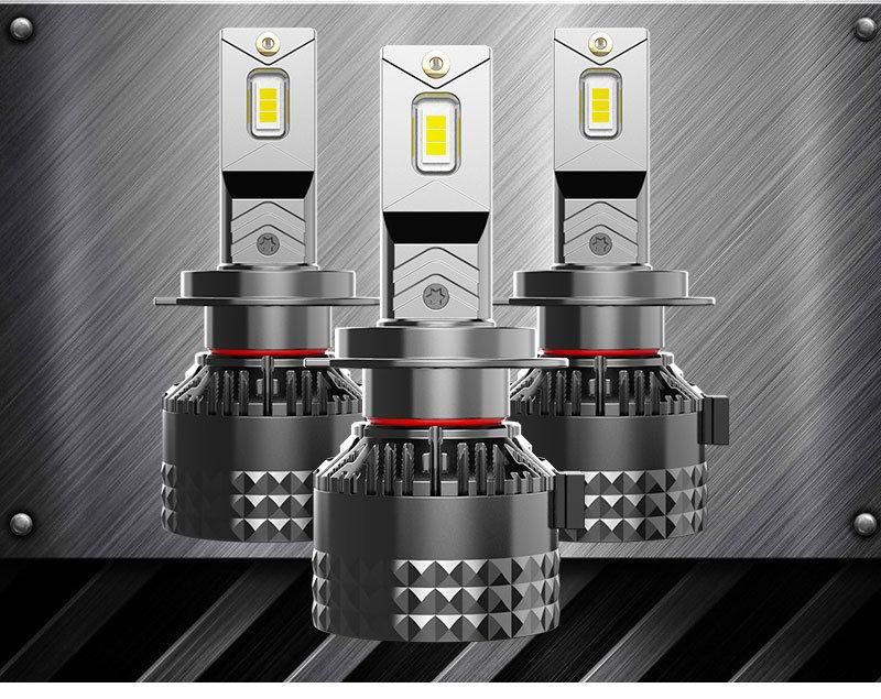 2PCS Car Headlight Csp LED V18 120W 12000lm Canbus IP68 H1 H3 H4 H7 9005 9006 Car Auto Headlamp LED Lights 6000K Headlight