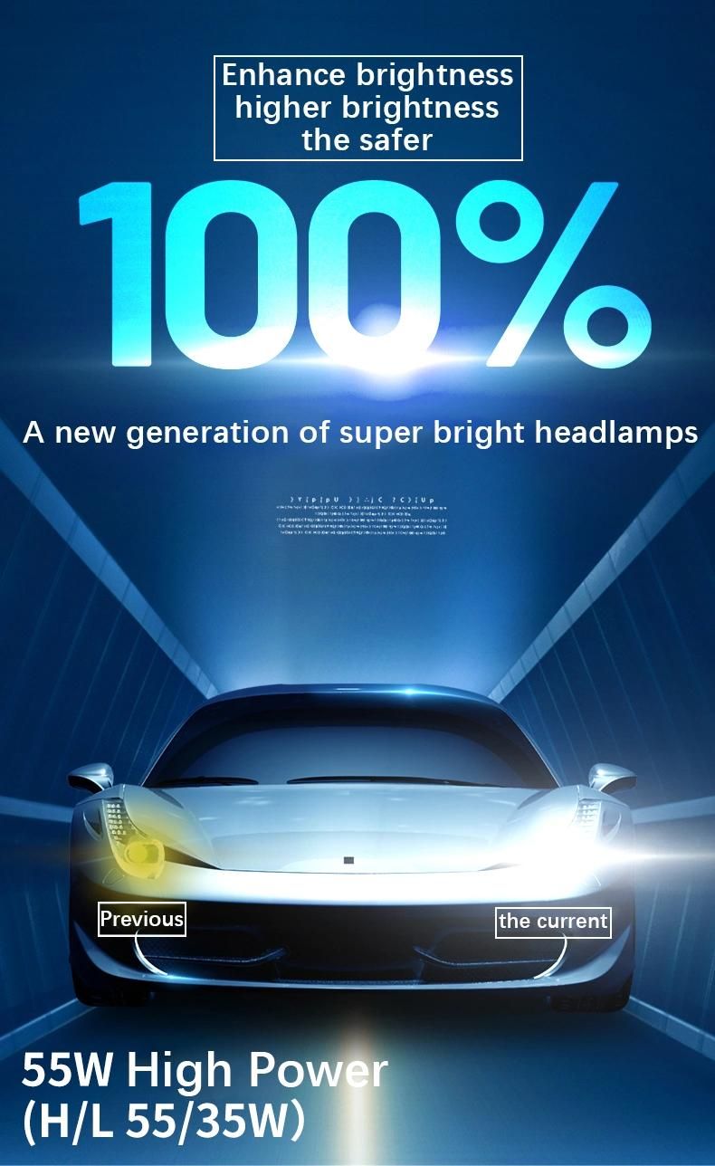 New Product P9 Bi LED Projector Light 9005 9006 Projector Lens LED Headlight H4 H7 LED Headlight Bulb