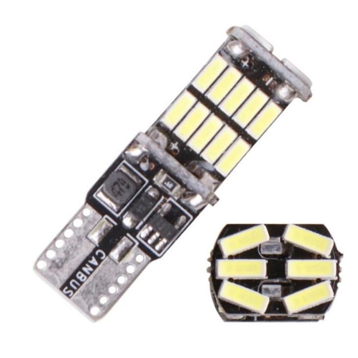 T10 W5w High Quality LED Car Parking Light Car Interior Light 4014 26SMD Canbus