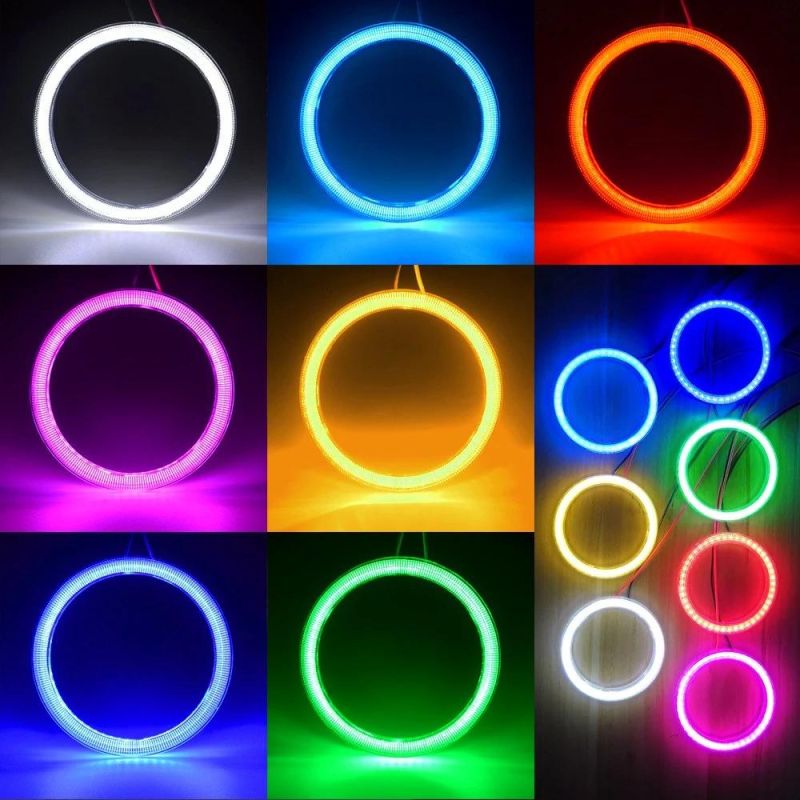 LED Angel Eyes Halo Ring COB Decorative Auto Car Truck