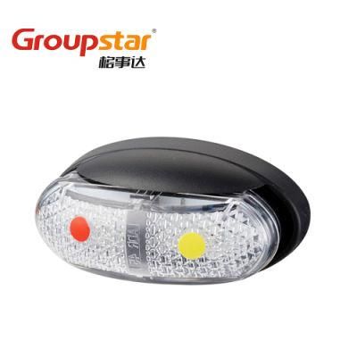 Professional Truck Accessories 12V 24V Outline Lights LED Side Marker Lamp for Trailer Truck